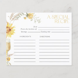 Boho Zonnebloem Vrijgezellenfeest Recept