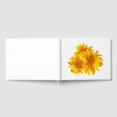 Boho Zonnebloemen Land Gele Bloemen Bruiloft Gastenboek (Volledig)