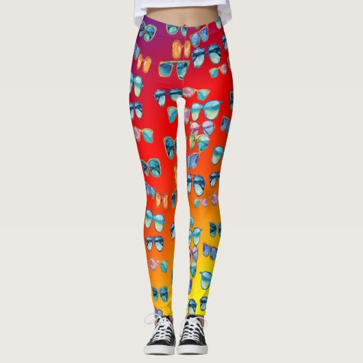 Boho zonnebril Summervibes Leggings (Voorkant)