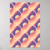 Boho Zonsondergang Poster (Voorkant)