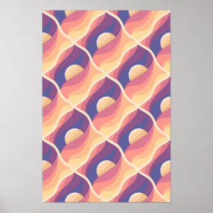 Boho Zonsondergang Poster