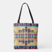Boho Zuidwestelijke Inspiratie Tote Bag (Achterkant)