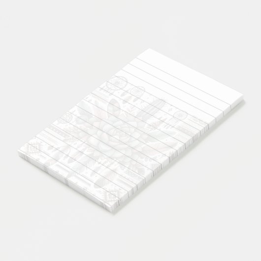 Boho/Zuidwesters ontwerp 3M Post-it® notities Notes (Schuin)