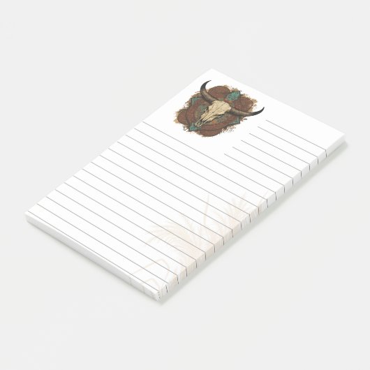 Boho-Zuidwesterse stijl met 3M voering  Post-it® Notes (Schuin)