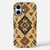 Boho Zuidwesterse Tribale Geometrische Patroon Tel Case-Mate iPhone Case (Achterkant)