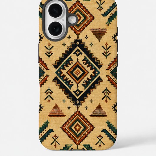 Boho Zuidwesterse Tribale Geometrische Patroon Tel Case-Mate iPhone Case