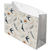Boho Zwaluwe & Zon Cadeautas (Achterkant Gekanteld)