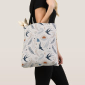 Boho Zwaluww & Zon Tote Tas (Dichtbij)