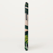 Boho Zwart Vrouw Botanisch Portret Case-Mate iPhone Case (Achterkant / rechts)