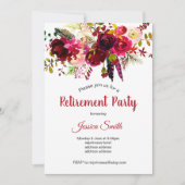 bohochic floral pension kaart (Voorkant)