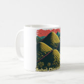 Bohol Chocolate Hills Koffiemok (Voorkant links)