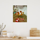 Bohol Clown Fish Family Poster (Keuken)