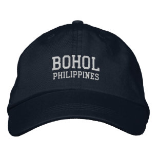 Bohol Filippijnen Honkbal Hoed Geborduurde Pet
