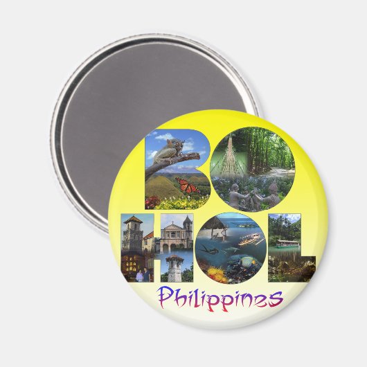 Bohol Magneet (Voorkant / Achterkant)