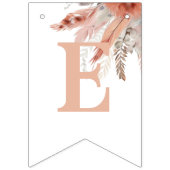 bohoPampas grass Baby shower Vlaggetjes (Derde vlag)