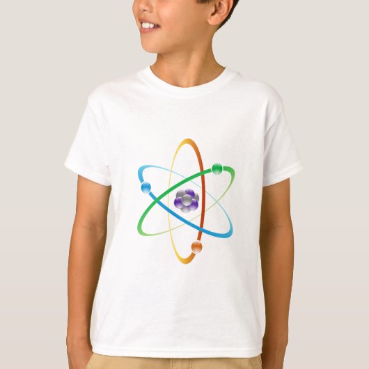 Bohr Atomic Model T-shirt (Voorkant)