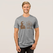 Bohr-ing Tri-Blend Shirt (Voorkant volledig)