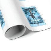 Bohrium (Bh) – ATOMIVRA™ Collectie Cadeaupapier (Rol Hoek)