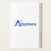 Bohrium (Bh) – ATOMIVRA™ Collectie Notitieboek (Achterkant)