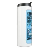 Bohrium (Bh) – ATOMIVRA™ Collectie Thermosbeker (Gedraaid links)