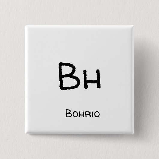Bohrium - Bh Vierkante Button 5,1 Cm (Voorkant)