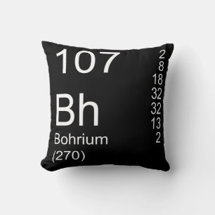 Bohrium Kussen