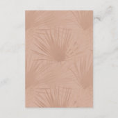 Bohse Waterverf Florals Weddenschap Details Informatiekaartje (Achterkant)