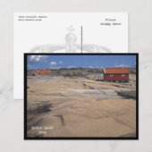 Bohuslän, Ramsvik - uitzicht panorama Zweden Briefkaart (Voorkant / Achterkant)