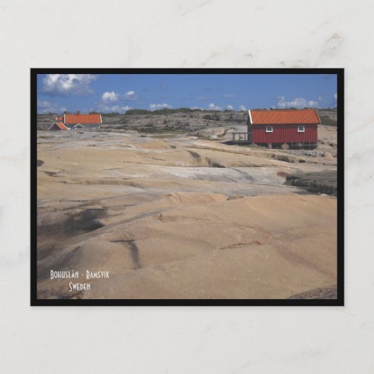 Bohuslän, Ramsvik - uitzicht panorama Zweden Briefkaart (Voorkant)