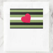 Boi Pride Flag Rechthoekige Sticker (Tas)