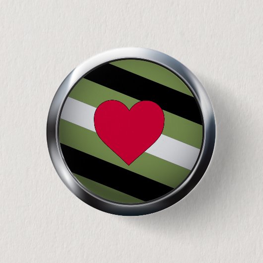 BOI PRIDE MEDAILLON RONDE BUTTON 3,2 CM (Voorkant)