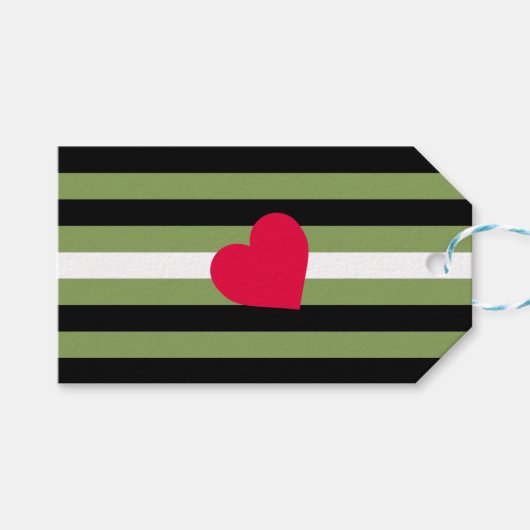 Boi Pride Vlag Cadeaulabel (Voorkant (Horizontaal))