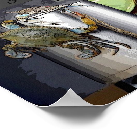 Boil Em Crabs Poster (Hoek)