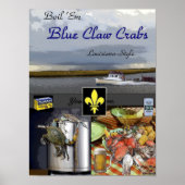Boil Em Crabs Poster (Voorkant)