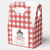 Boil Lobster Barbecue Engagement Party Bedankdoosjes (Geopend)