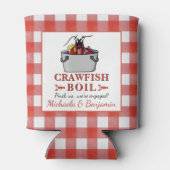 Boil Lobster Barbecue Engagement Party Blikjeskoeler (Achterkant)