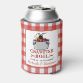 Boil Lobster Barbecue Engagement Party Blikjeskoeler (Blikje Achterkant)