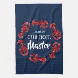 Boil Master Crawfish Dark Blue Custom Funding Theedoek