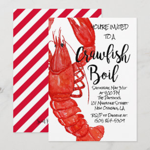 Boil-uitnodiging voor kraaien kaart