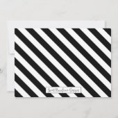 Boil-uitnodiging voor kraaien kaart (Achterkant)