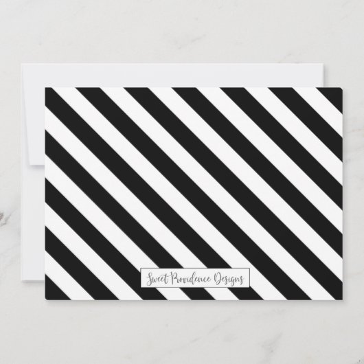 Boil-uitnodiging voor kraaien kaart (Achterkant)