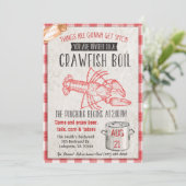 Boil-uitnodiging voor kraaien kaart (Staand voorkant)