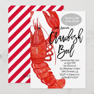 Boil-uitnodiging voor kraaien kaart