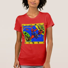 Boiled Crawfish Abstract T-shirt