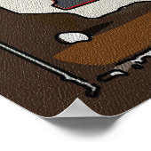 Boiled Crawfish Eaten hier Poster (Hoek)