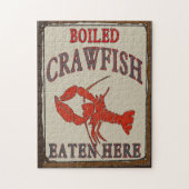 Boiled Crawfish Sign Legpuzzel (Verticaal)