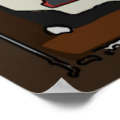 Boiled Lobster Eaten hier Poster (Hoek)