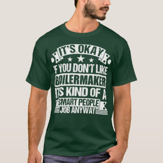 Boilermaker houdt van zijn oke als je niet van boi t-shirt
