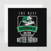 Boilermaker voor werknemers van de vakbond geeft d kaart (Voorkant / Achterkant)