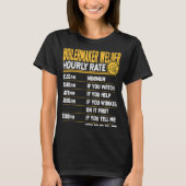 Boilermaker Welder Hourly Rate Boilermaker Welding T-shirt (Voorkant)